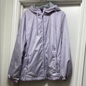 Calvin Klein Lavender Hooded Jacket
